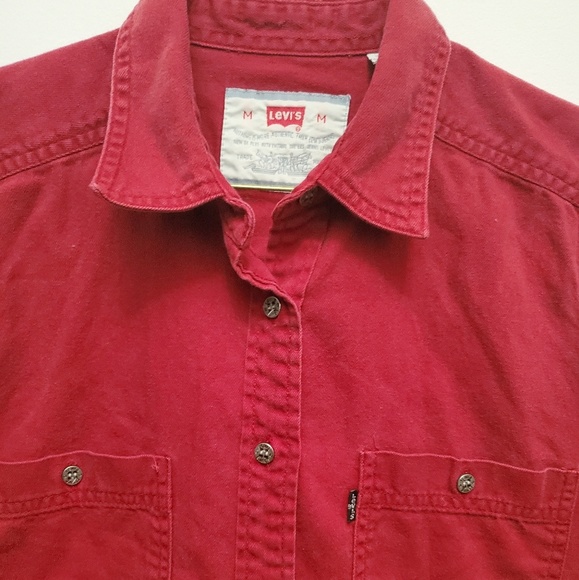 Levi's Denim Button Up Vest - Picture 2 of 3